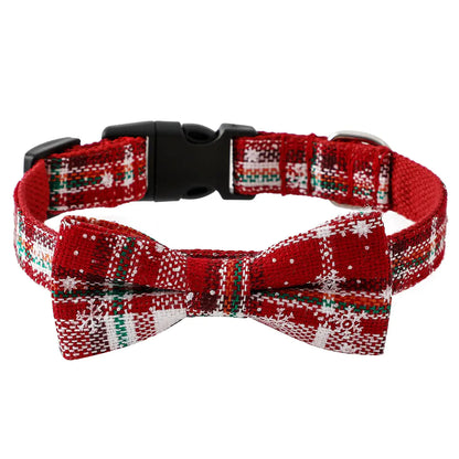Christmas Pet Collar and Hat Set