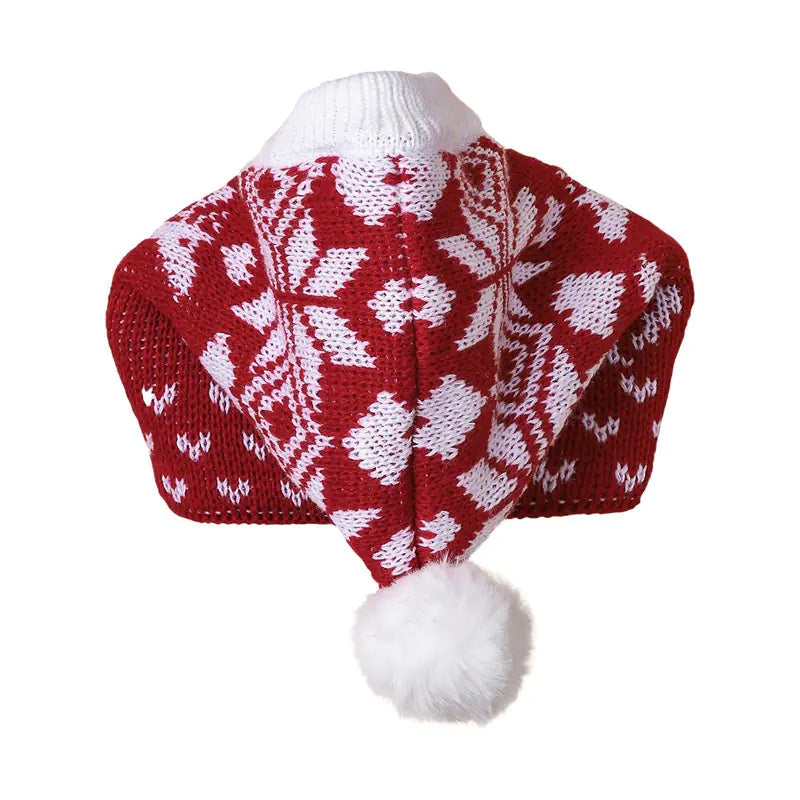 Knitted Christmas Hats for Pets