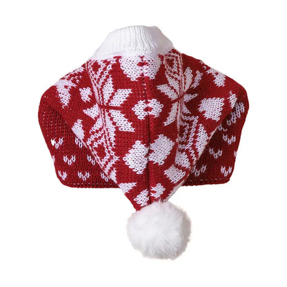 Knitted Christmas Hats for Pets